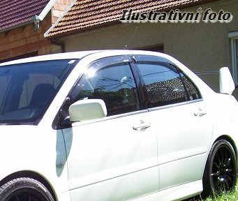 Přední a zadní plexi ofuky oken Audi Q3 5D 11R