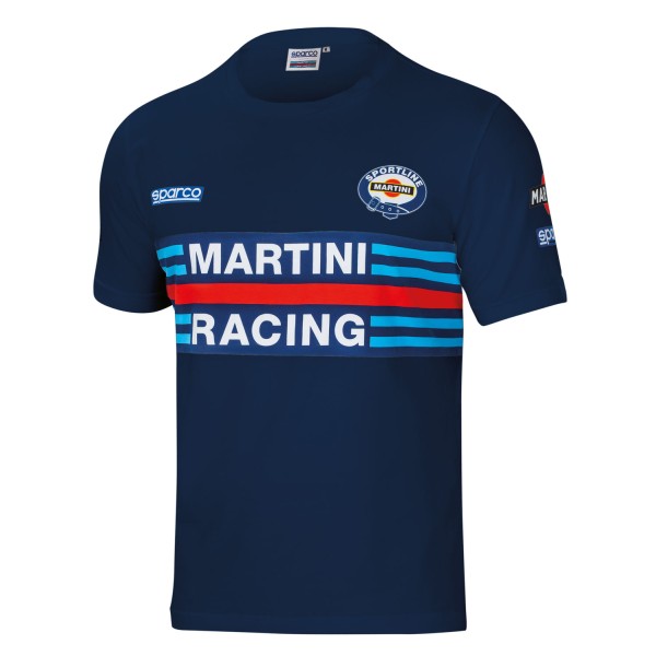 Sparco tričko Martini Racing, barva: tmavě modrá