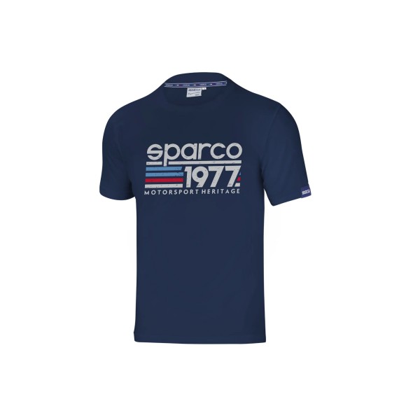 Sparco tričko 1977, barva: modrá