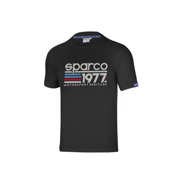 Sparco tričko 1977, barva: černá