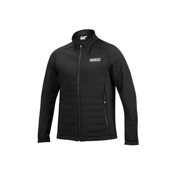 Sparco softshell bunda, barva: černá