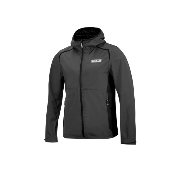 Sparco větrovka Windbreaker, barva: šedo-černá