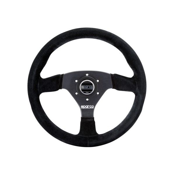 Sparco R383 sportovní volant 330 mm, materiál věnce: semiš