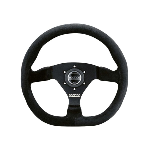 Sparco L360 sportovní volant 330 mm zploštělý, materiál věnce: semiš