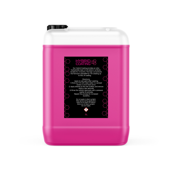 Hydrofobní sealant na karoserii auta Carbon Collective Hybrid Coating 2.0 Pink 5L