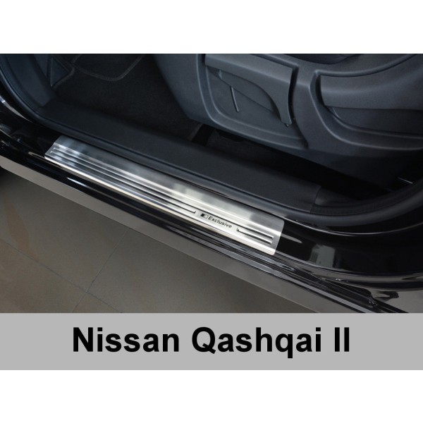 Nerez kryty prahů Nissan QASHQAI II