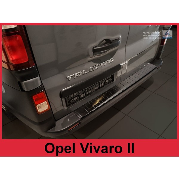 Kryt prahu zadních dveří Opel Vivaro - černý grafit