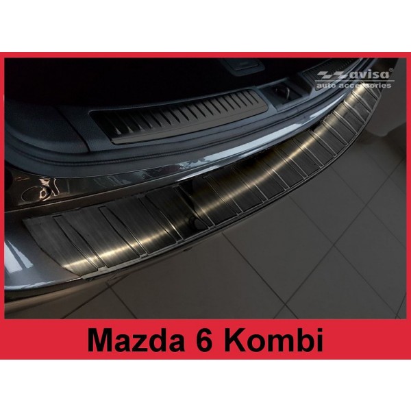 Kryt prahu zadních dveří Mazda 6 combi - černý grafit