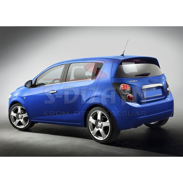 Nerez kryty klik Chevrolet Aveo T300 5dvéř. - 4 ks