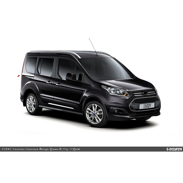 Nerez lišty posuvných dveří Ford Transit Connect II - 2 ks