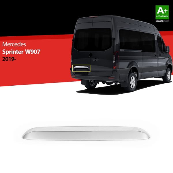 Nerez dekorační lišta nad SPZ Mercedes Sprinter W907