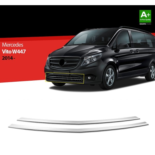 Nerez lišty předního nárazníku Mercedes Vito W447