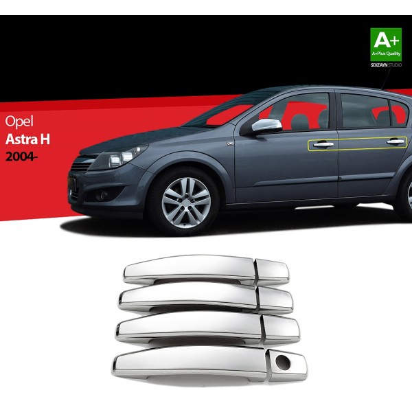 Nerez kryty klik Opel Astra H - 8 ks