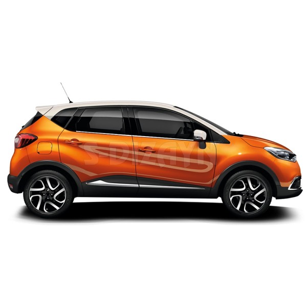 Nerez lišty spodní hrany oken dveří Renault Captur I