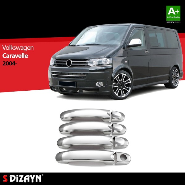 Nerez kryty klik Volkswagen T5 Caravelle - 8 ks