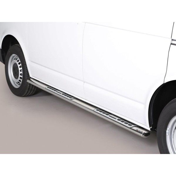 Nerez boční designové nášlapy Volkswagen Transporter T6