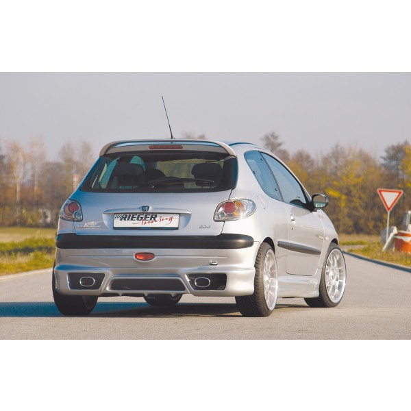 Rieger boční práh mont. strana pravá pro Peugeot 206 convertible CC, sedan, r.v. 09/98-05/06, plast ABS bez povrchové úpravy