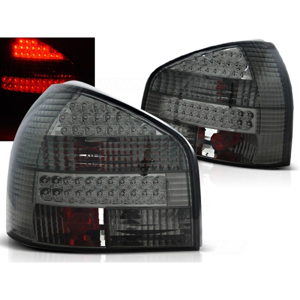 AUDI A3 96-00 3D/5D - zadní LED světla kouřová