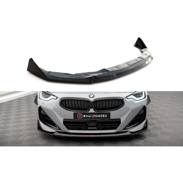 BMW řada 2 G42 M240i, spoiler pod přední nárazník ver.3, Maxton Design