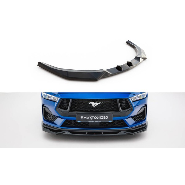 Ford Mustang Mk7 GT, spoiler pod přední nárazník ver.2, Maxton Design