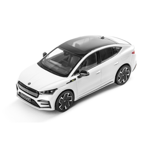 Abrex model 1:43 Škoda Enyaq Coupe RS BÍLÁ MOON