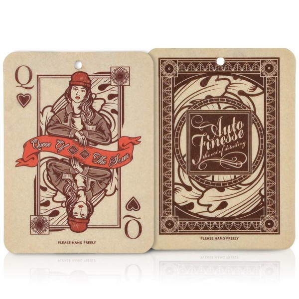 Závěsná vůně Auto Finesse Playing Card Air Freshener QUEEN