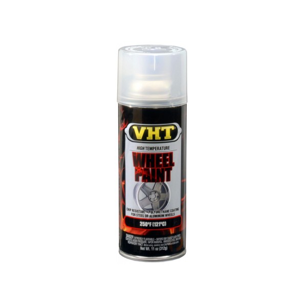 VHT Wheel Paint barva na kola, MATNÝ ČIRÝ LAK 325ml