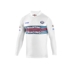 Sparco tričko s dlouhým rukávem Martini Racing, barva: bílá