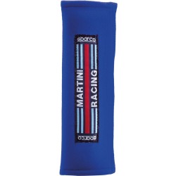 Sparco návleky na pásy 3 palce (76 mm) Martini Racing, barva: modrá