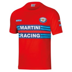 Sparco tričko Martini Racing, barva: červená