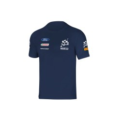 Sparco tričko MPORT WRC, barva: modrá