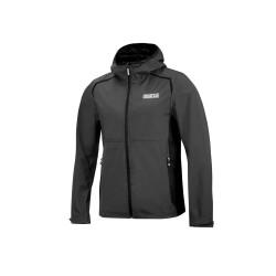 Sparco větrovka Windbreaker, barva: šedo-černá