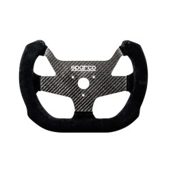 Sparco F-10 závodní volant 270mm, materiál: karbon, semiš, rozteč děr: 3x50,8mm