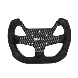 Sparco F-10 závodní volant 270mm, materiál: karbon, semiš, rozteč děr: 6x70mm