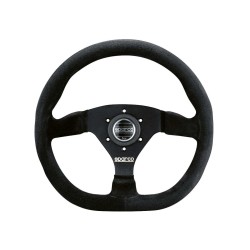 Sparco L360 sportovní volant 330 mm zploštělý, materiál věnce: semiš