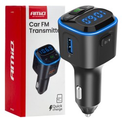 FM transmitter s 1x USB-A / 2x USB-C 12/24V