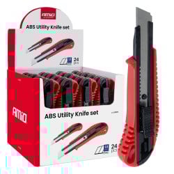 Sada odlamovacích nožů 100x18x0,5mm 24ks