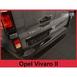 Kryt prahu zadních dveří Opel Vivaro - černý grafit