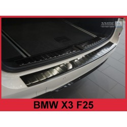 Kryt prahu zadních dveří BMW X3/F25 / X- černý grafit lesklý