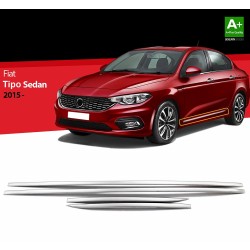 Nerez lišty dveří Fiat Tipo Sedan