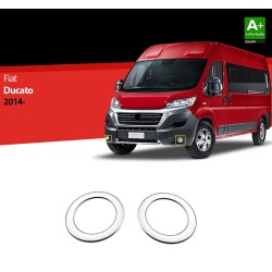 Nerez rámečky mlhovek Fiat Ducato III FL