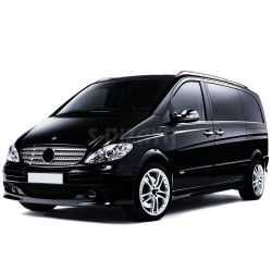 Nerez kryty klik Mercedes Viano W639 - 8 ks