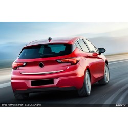 Nerez lišta spodní hrany zadních dveří Opel Astra K Hatchback