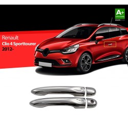 Nerez kryty klik Renault Clio IV Sport Tourer - 4 ks - přední