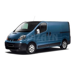 Chromové kryty zrcátek Renault Trafic II FL