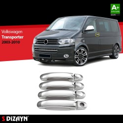 Nerez kryty klik Volkswagen Transporter T5 - 8 ks