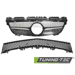 Mercedes SLK R172 2011-2015 - Přední maska DIAMOND STYLE černá s chromem