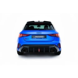 Audi RS3 Sportback 8Y Facelift, difuzor zadního nárazníku s LED světlem, Maxton design