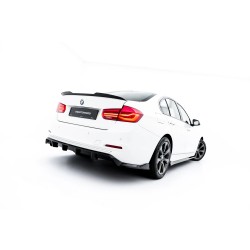 BMW řady 3 F30/F31 Sportline 2011-2015, spoiler pod zadní náraznk s žebrováním, Maxton design