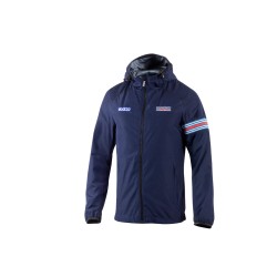 Sparco lehká bunda Windbreaker Martini Racing, barva modrá